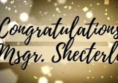 Congrats Msgr. 40th